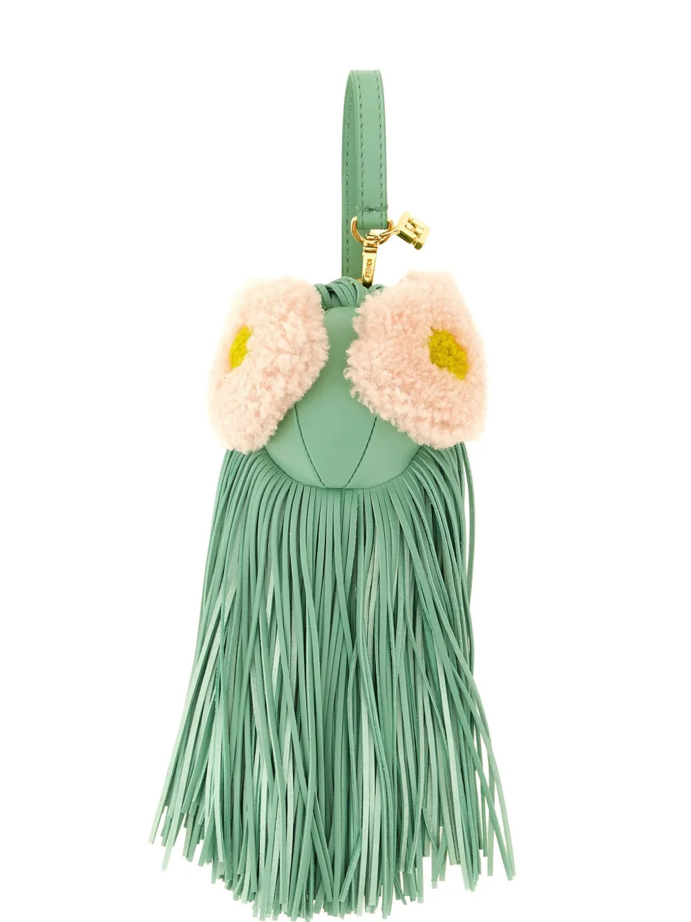 FENDI Aquamarine bag bugs charm - Green | Farfetch Global