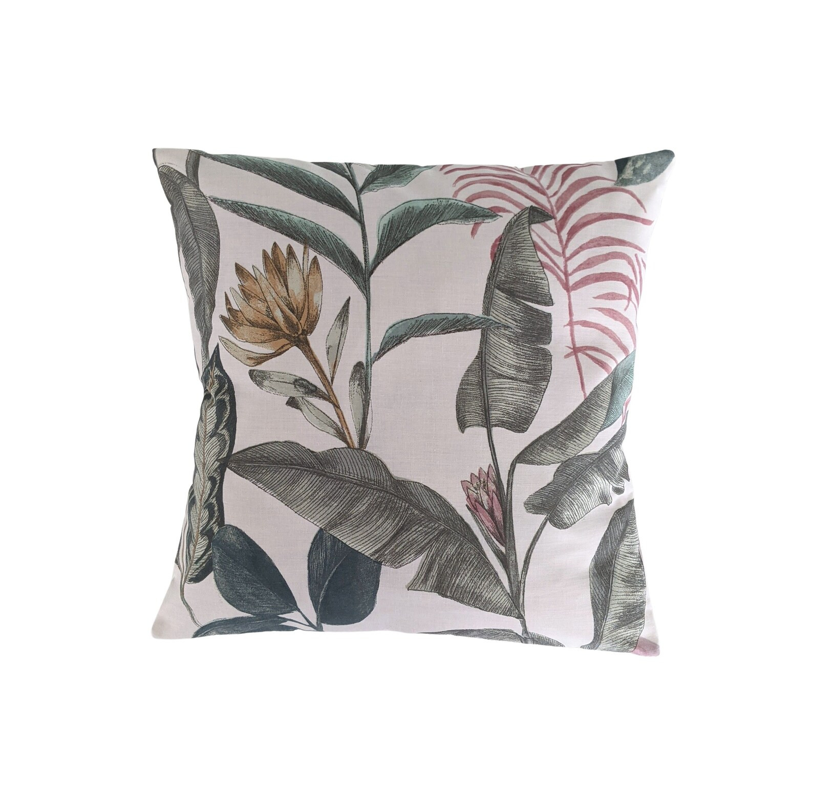 Botanical Ferns Cushion Cover 16 - Etsy | Etsy (US)