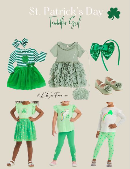 St. Patrick’s Day outfits for toddler girl! ☘️

Toddler girl outfits, St. Patrick’s Day outfit, green outfit toddler girl, green dress for toddler 

#LTKsalealert #LTKSeasonal