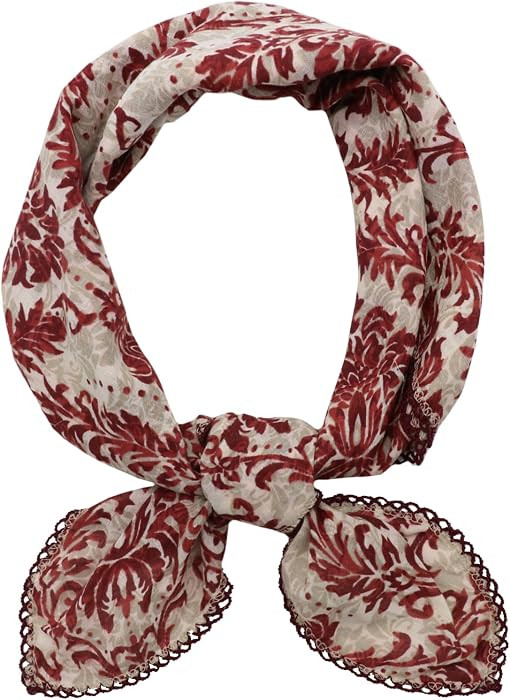 Large Cotton Bandanas for Women, 27 x 27 inch Hair Neck Scarf, Headband Square Scarf | Amazon (US)
