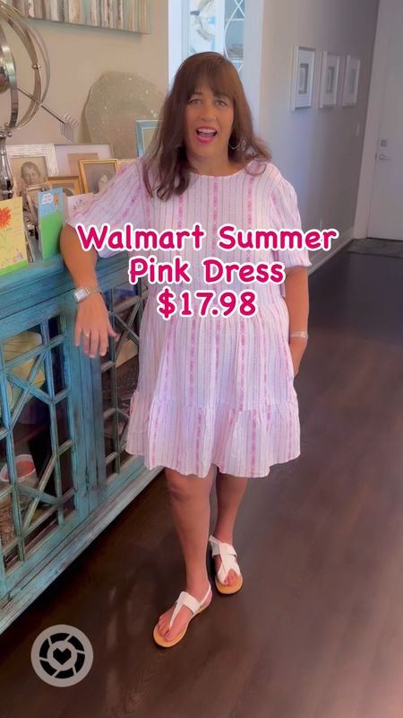 Walmart pink strip summer dress for 17.98. It’s come in black too. Has an open back with a tie. So comfy!!

#comfydress
#walmartstyle

Follow my shop @417bargainfindergirl on the @shop.LTK app to shop this post and get my exclusive app-only content!

#liketkit 
@shop.ltk
https://liketk.it/4GAhp

Follow my shop @417bargainfindergirl on the @shop.LTK app to shop this post and get my exclusive app-only content!

#liketkit #LTKfindsunder50 #LTKstyletip #LTKfindsunder50
@shop.ltk
https://liketk.it/4GFf9