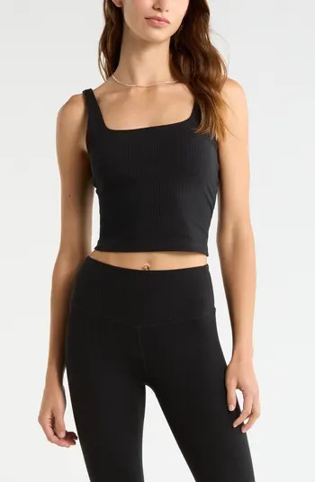 Zella Thrive Rib Bra Tank | Nordstrom | Nordstrom