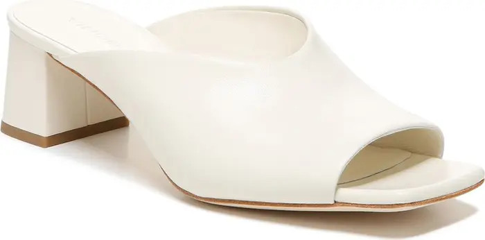 Elizabeth Block Heel Mule Sandal (Women) | Nordstrom Rack