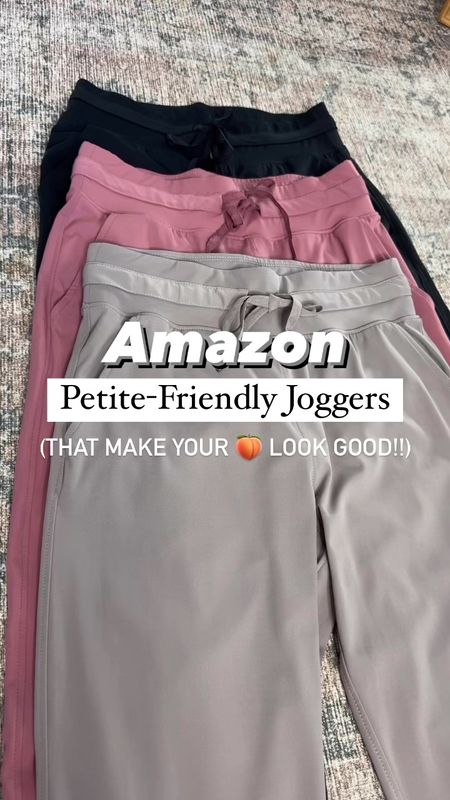 Amazon joggers in XS. Petite-friendly, I’m 5’3. Summer outfit. Casual outfit. Travel outfit. Airport outfit. Casual style. Golf pants. Quick dry material and adjustable drawstring waist. Wearing smallest size in everything else. Nike court legacy lift (size down half a size). Amazon white sneakers are whole sizes only - size down if you’re a half size. 

#LTKWorkwear #LTKShoeCrush #LTKTravel