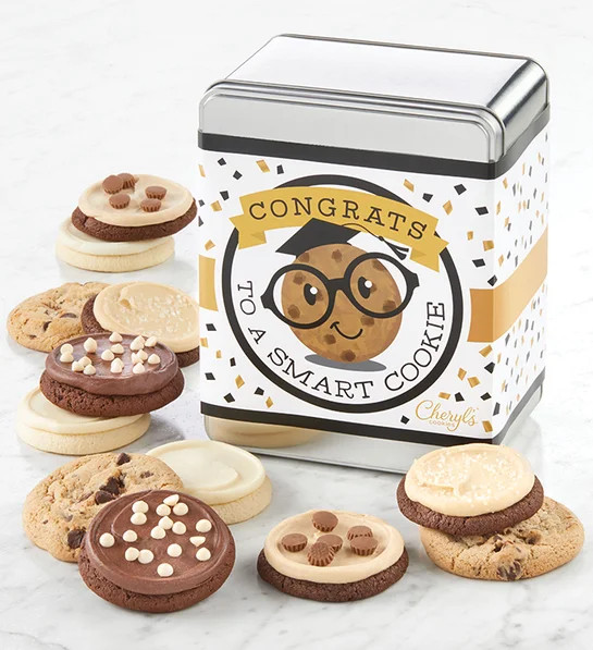 Graduation Cookie Gift Tin | Cheryl's