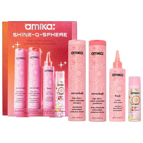 Shine-O-Sphere Shine & Protect Hair Routine Set - amika | Sephora | Sephora (US)
