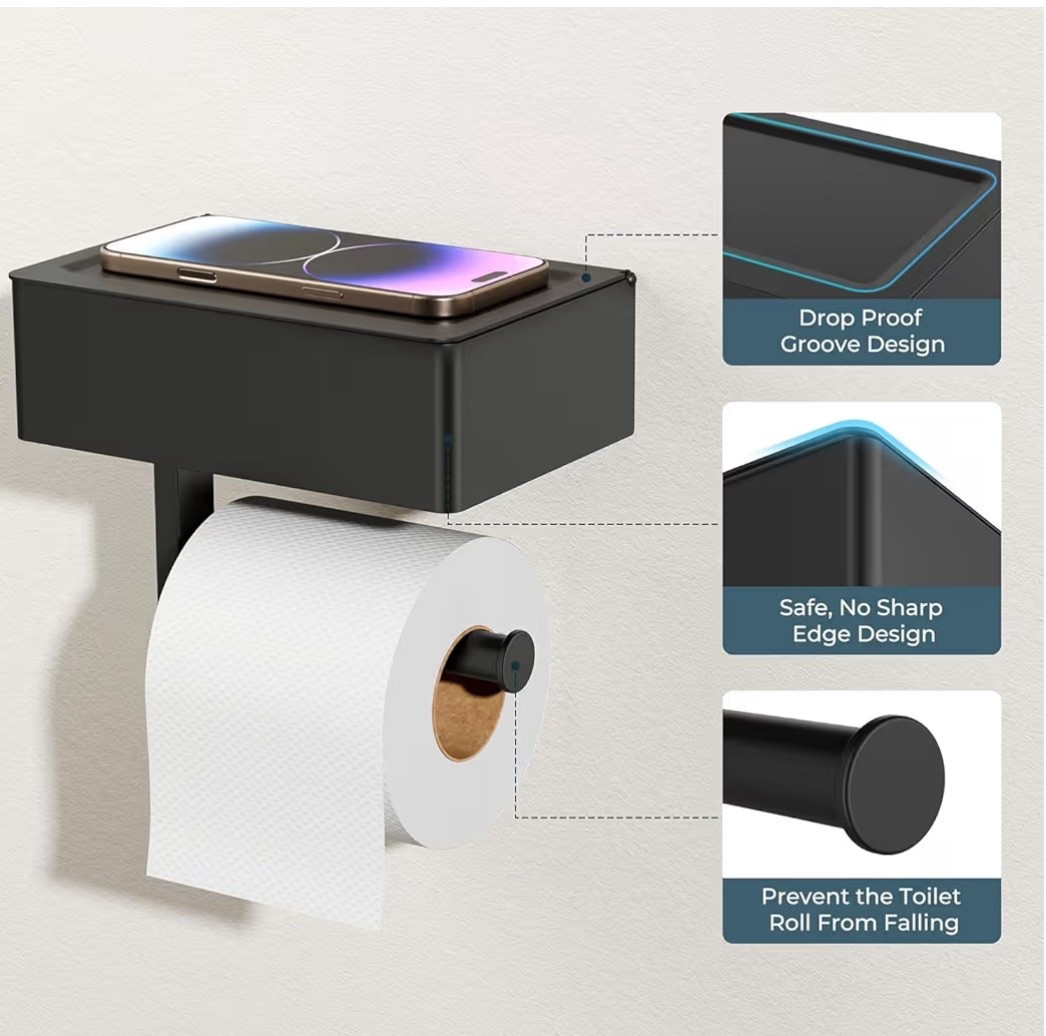 Amazon Prime Day Deal.

FORIOUS Toilet Paper Holder with Shelf, Sanitary Napkin Receptacle Tampon Holder, Wall Mount Toilet Paper Holder with Storage, Flushable Wipes Dispenser Fits for Bathroom.

#LTKHome
