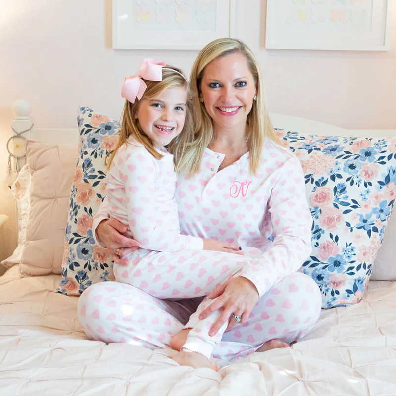 Darling Hearts Pajamas | Classic Whimsy