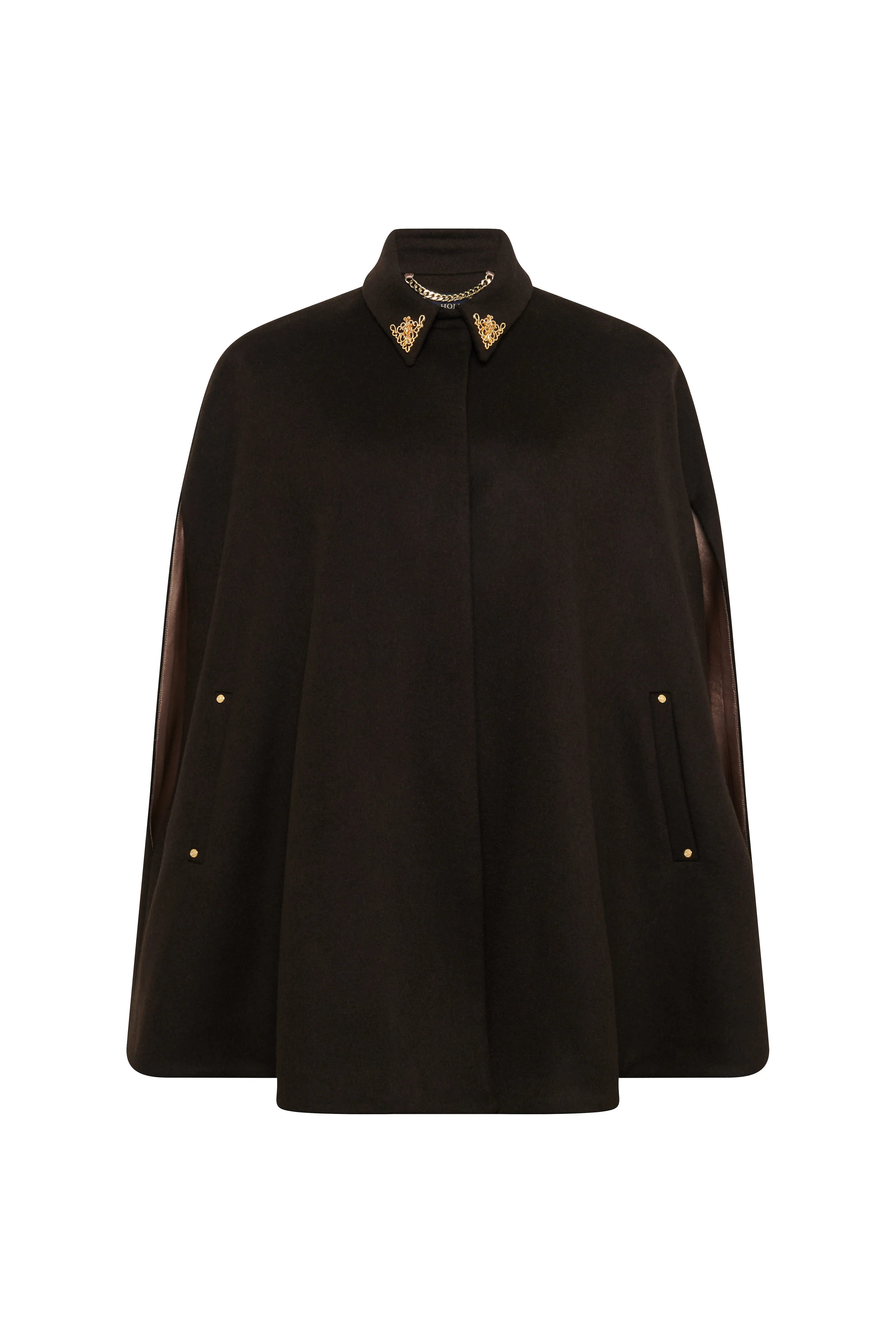 Knightsbridge Cape (Chocolate) | Holland Cooper