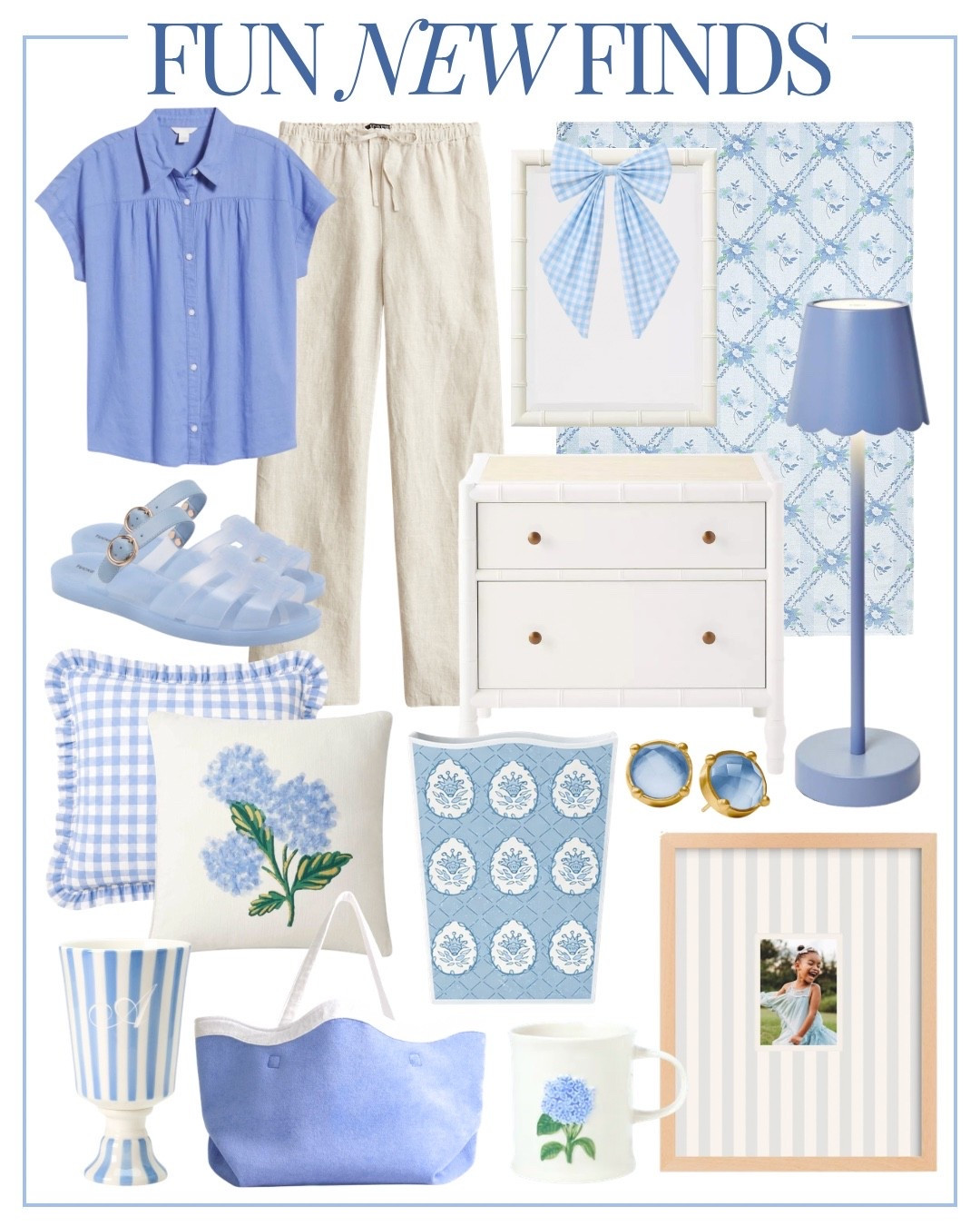 Pretty finds in blue and white

#LTKSeasonal #LTKHome #LTKgrwm