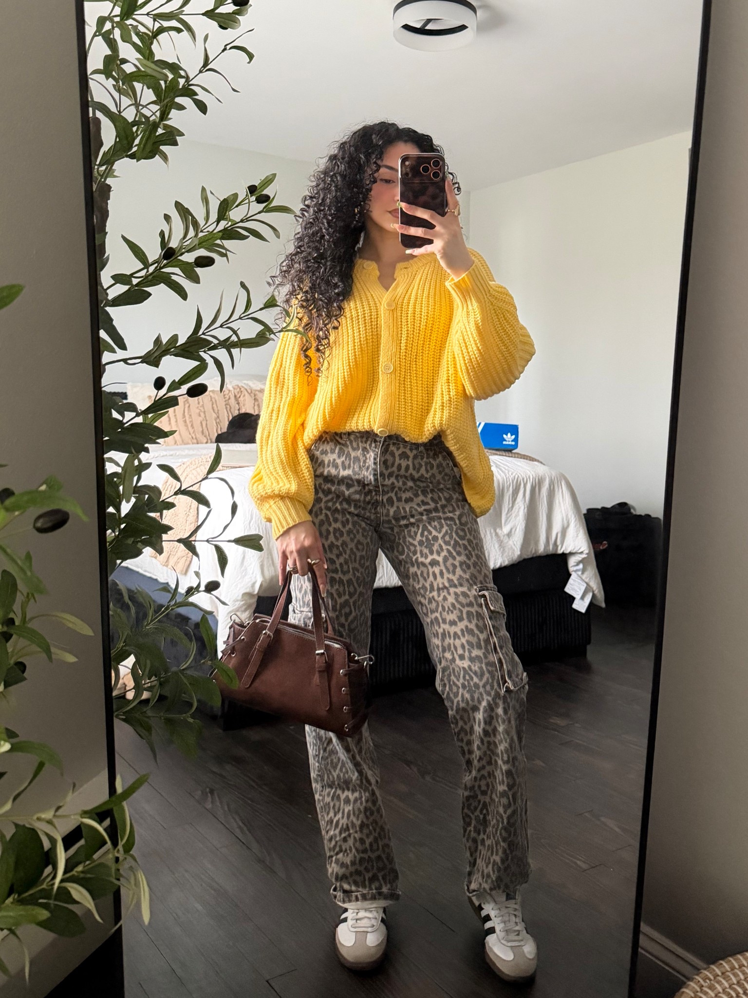 Color combo for early spring: yellow and brown 

#LTKSeasonal #LTKootd