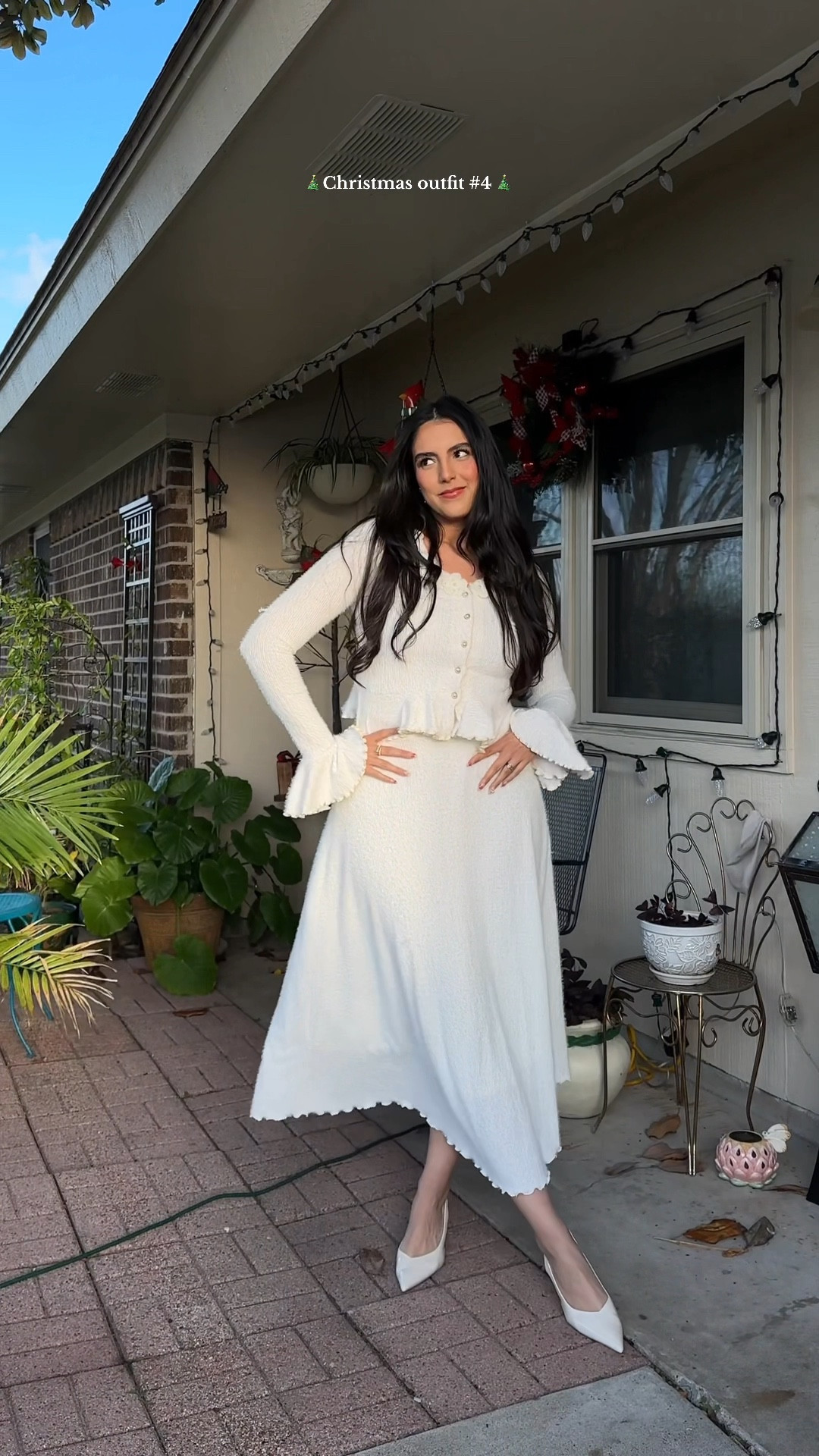 Wore this matching set from SHEIN for Christmas Eve and I absolutely love how it looked. I was comfy cute and got so many compliments 🫶🏻

#LTKFindsUnder50 #LTKStyleTip #LTKHoliday