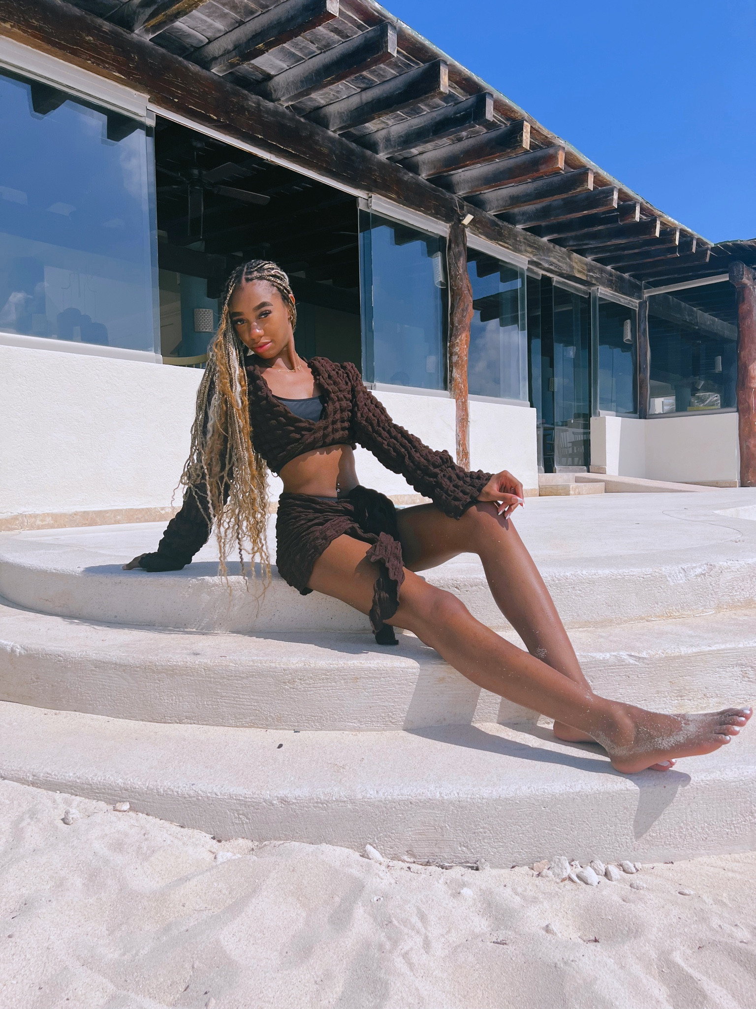 Swimsuit cover from @prettylittlething 🌺🥥🌴☀️
Swimsuits 
Swimsuit coverup 
Travel style 
Vacation style 

#LTKsalealert #LTKtravel #LTKswim