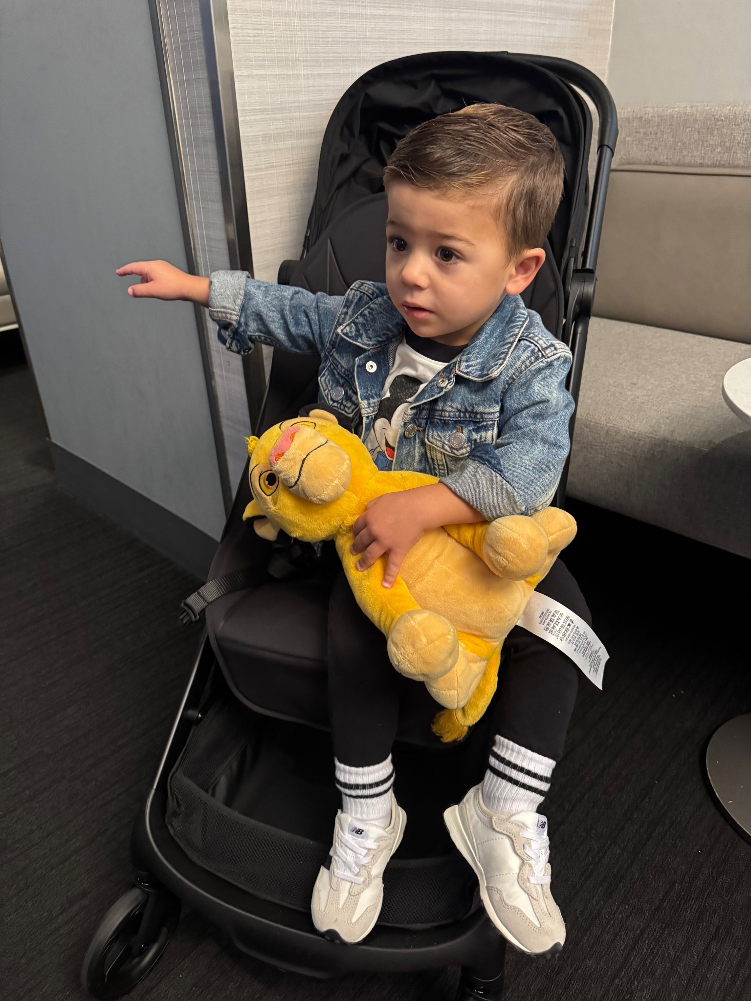 Conrad’s travel outfit from yesterday - wearing 2T in everything. 

#LTKTravel #LTKStyleTip #LTKKids