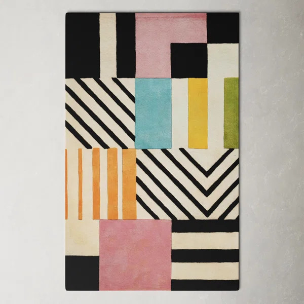 Tripoli Wool Geometric Indoor Rug | Wayfair North America