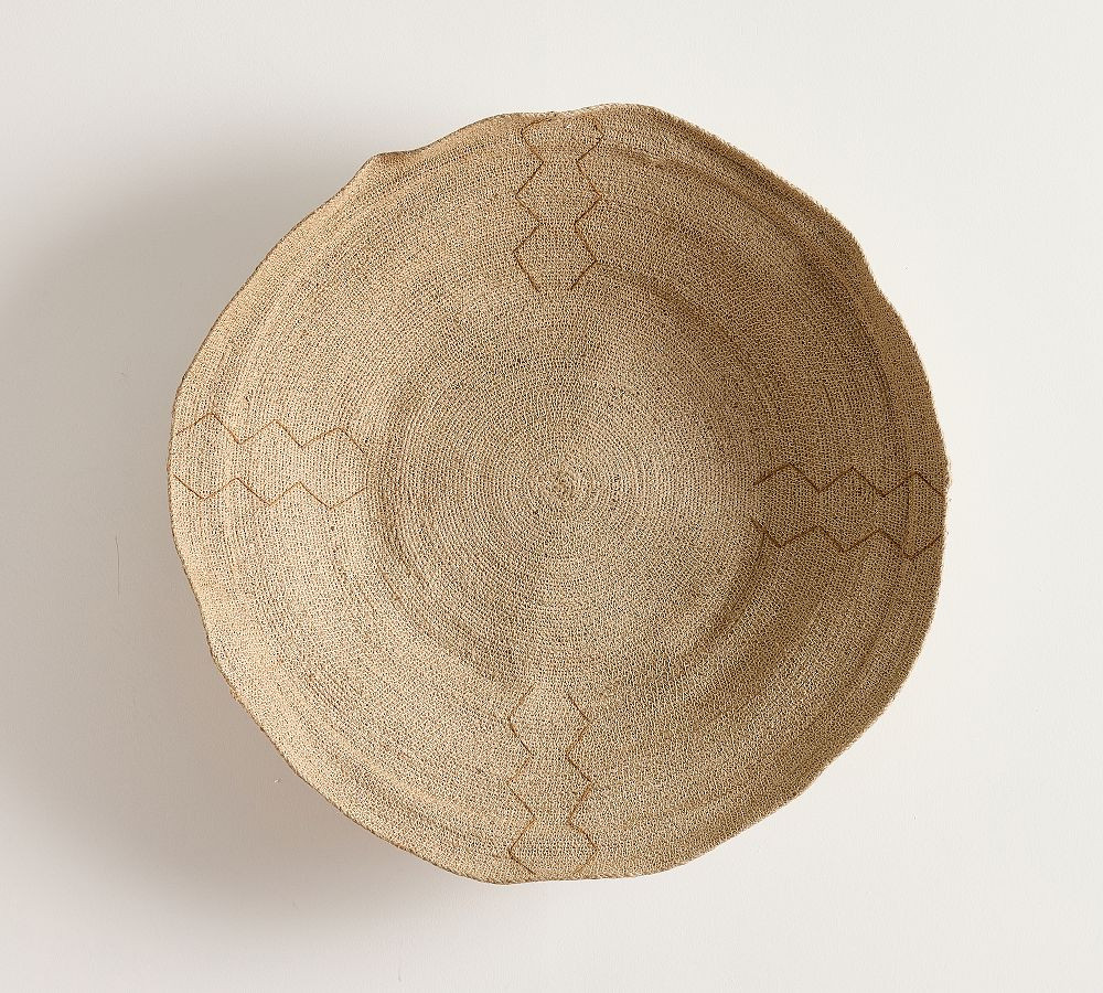 Handwoven Basket Wall Art | Pottery Barn (US)