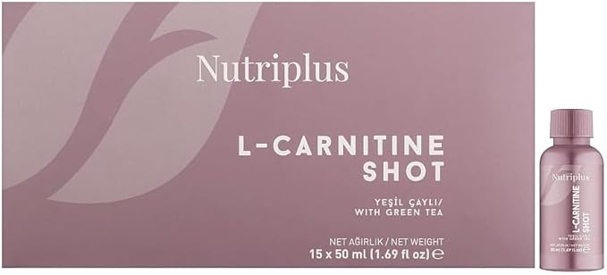 FARMASi Nutriplus Portioned Drink - L-Carnitine, 50ml (12 pcs) - Energy Support, Metabolism Boost... | Amazon (US)