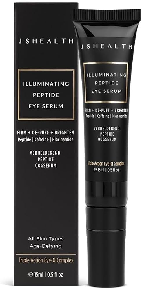 JSHealth Illuminating Peptide Eye Serum - Under Eye Brightener Serum with Peptides, Caffeine & Ni... | Amazon (UK)