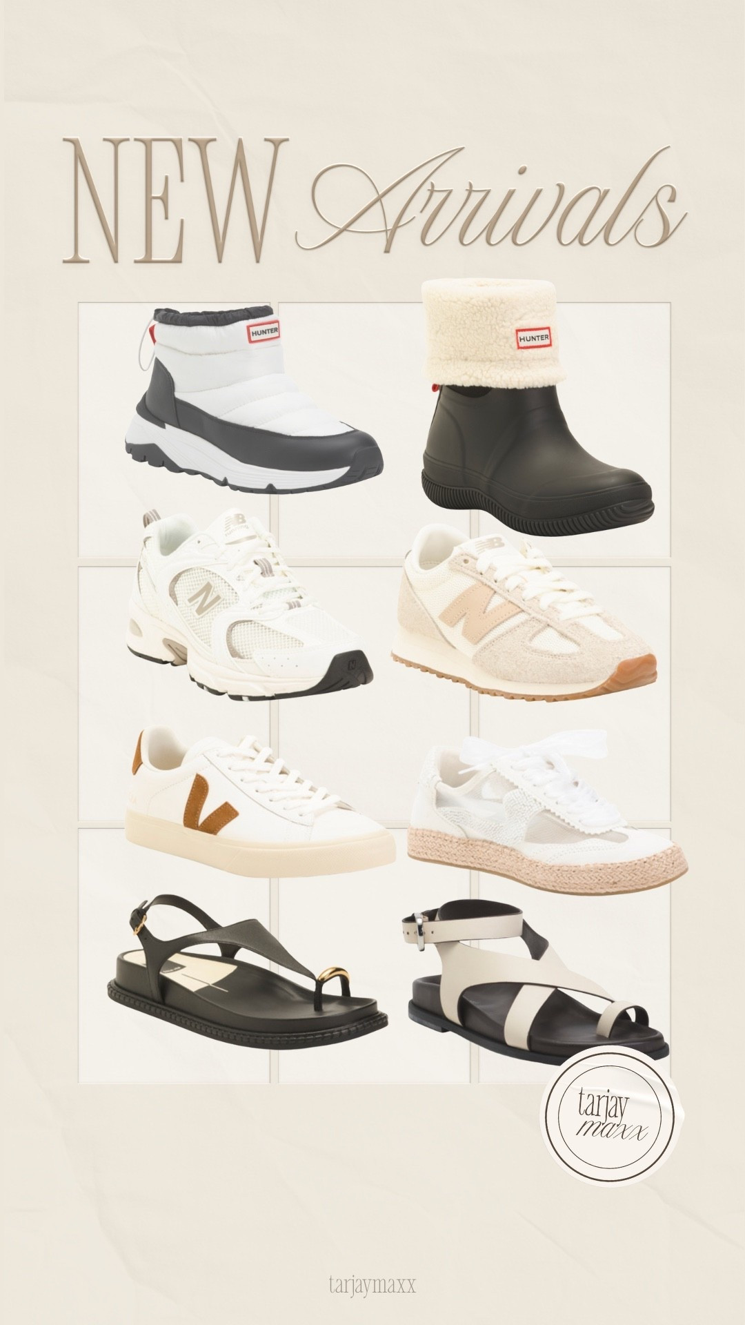 The shoe section at TJ Maxx is on another level right now! I found the perfect mix of designer sneakers and chic everyday flats that are essential for your spring wardrobe refresh. Whether you are looking for those viral ballerina sneakers or a reliable pair of running shoes for your morning miles, these finds are such a steal. I am especially loving the neutral tones and slim silhouettes that pair perfectly with everything from jeans to dresses. Grab these before they are gone! date night outfits, bedroom refresh, bella stretch wide leg jeans, patterned tights, women's effortless pull-on pants - a new day, cabbage, super bowl hosting, pegasus premium running shoe, valentines outfit women, vacation outfits beach, tj maxx finds, designer sneakers, ballerina sneakers, sneakerinas, minimalist footwear, running shoes, spring 2026 shoe trends, designer for less, veja sneakers, golden goose, athletic shoes, neutral sneakers, everyday flats, luxury shoes on sale, new arrivals footwear

#LTKfoodie #LTKSeasonal #LTKValentine