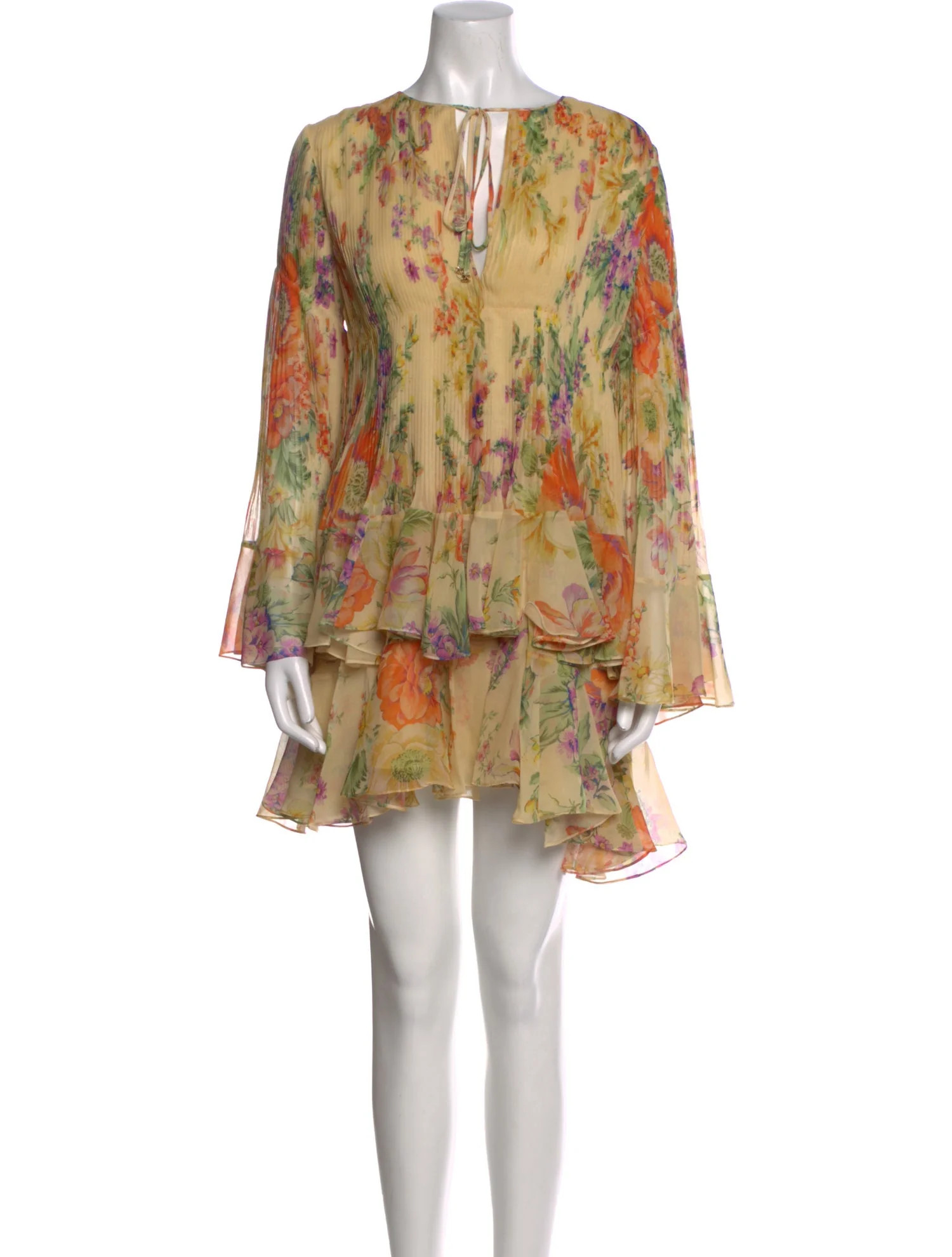 Silk Mini Dress w/ Tags | The RealReal