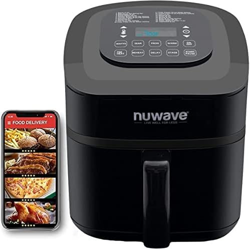Nu Wave Brio 7-in-1 Air Fryer Oven, 7.25-Qt with One-Touch Digital Controls, 50°- 400°F Tempera... | Amazon (US)
