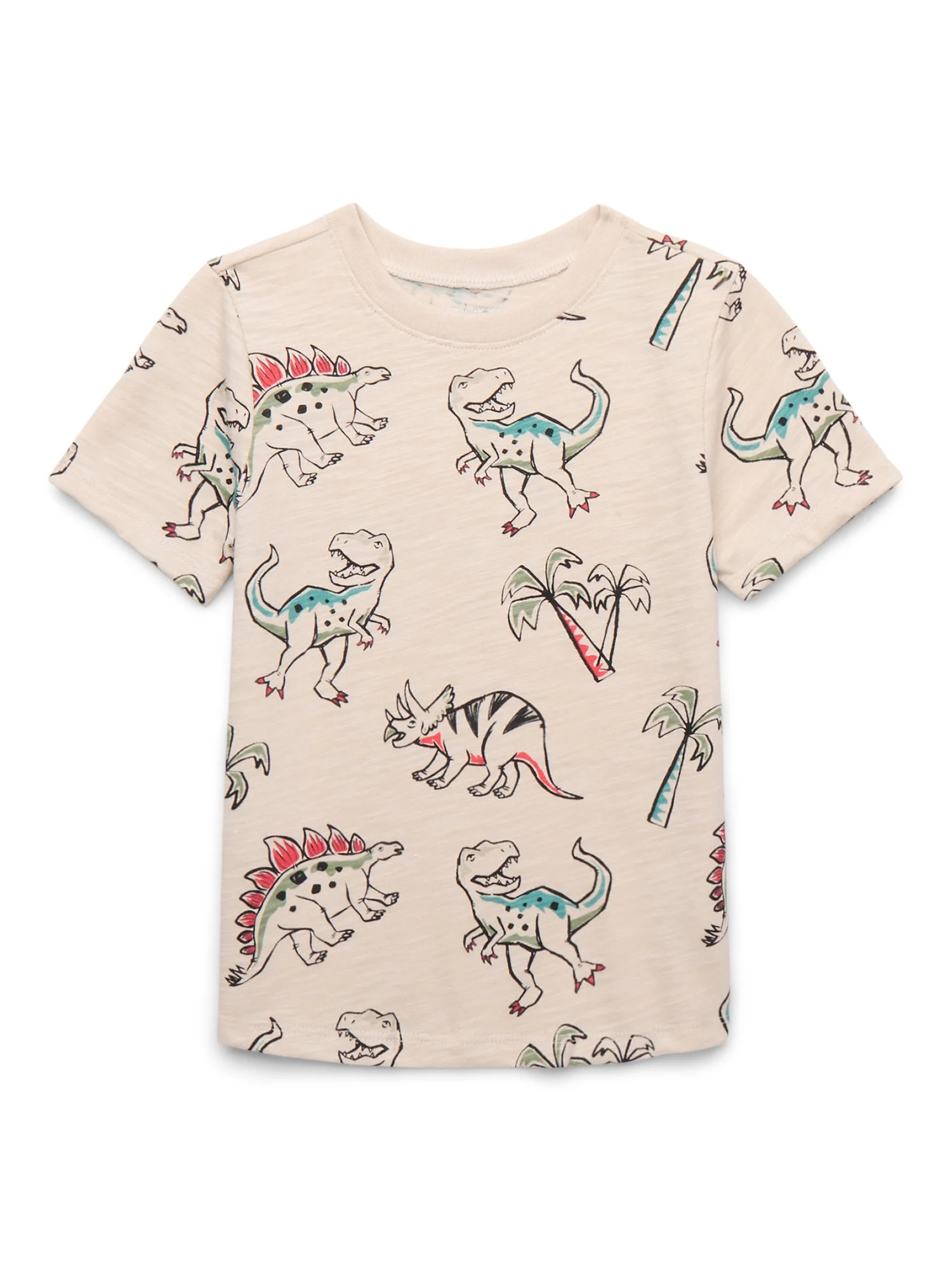 Garanimals Toddler Boy Short Sleeve Printed T-Shirt, Sizes 18M-5T | Walmart (US)