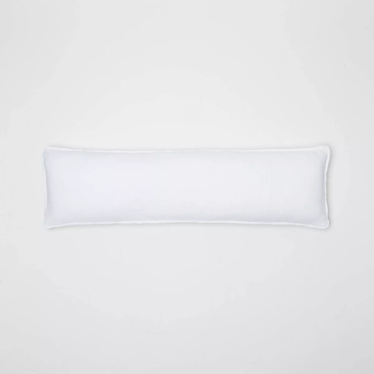 Lumbar Textured Chambray Cotton Bed Decorative Throw Pillow  - Casaluna™ | Target