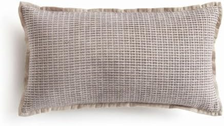 Napa Home & Garden Sasha Jacquard Handwoven Indoor/Outdoor Lumbar Pillow 12" x 22" All Seasons Tr... | Amazon (US)