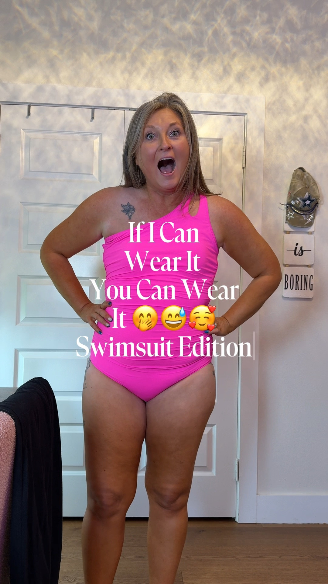 Swimsuit try-on haul—because if I can wear it, YOU can wear it! 😅✨ Tried on 2 fun, bright one-pieces and let me tell you… I went in nervous but ended up LOVING them! The fit is perfect, the colors are bold & beautiful, and the quality is amazing—these will be on repeat all summer long! ☀️ Who else found their swimsuit confidence lately?! #SwimsuitHaul #OnePieceSwimwear #SummerStyle #SwimwearTryOn #BodyConfidence

#LTKFindsUnder50 #LTKSeasonal #LTKMidsize