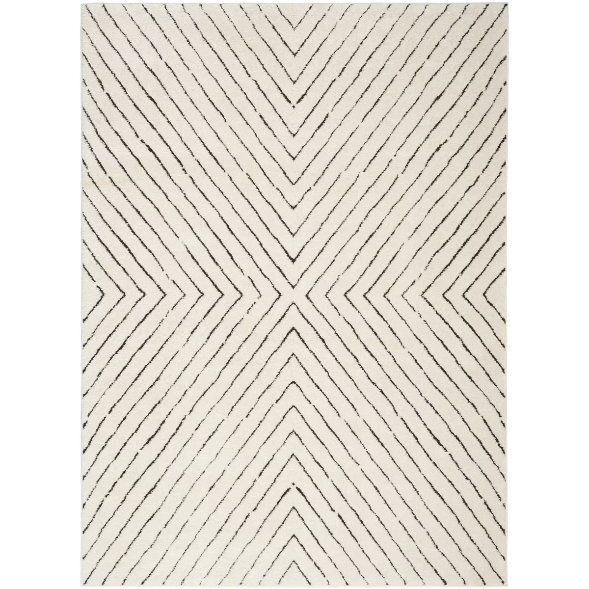 Nourison Cozy Modern Scandinavian Indoor Area Rug | Target