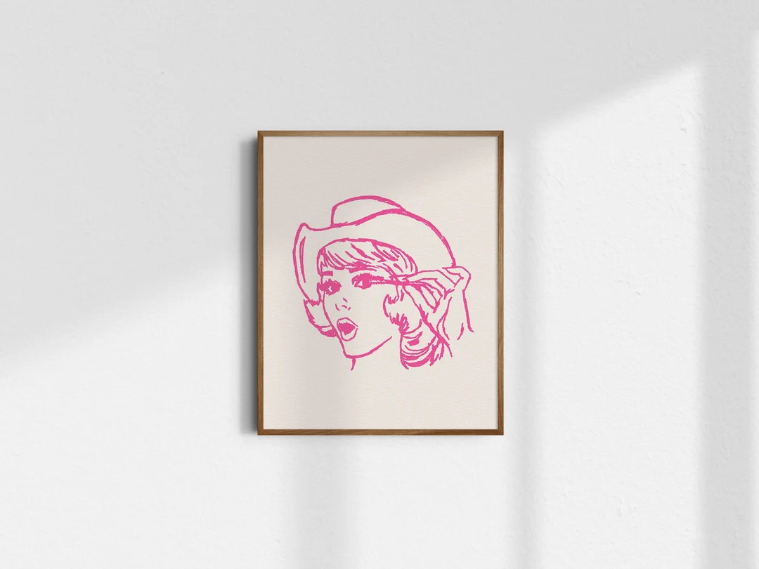 Mascara Glam Cowgirl Giclée Fine Art Print Western Art - Etsy | Etsy (US)