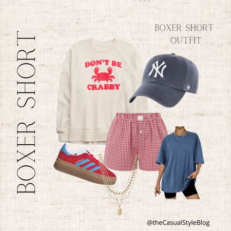 How to style boxershorts! Stay within the color of the boxershorts. 



#LTKFindsUnder50 #LTKU #LTKStyleTip