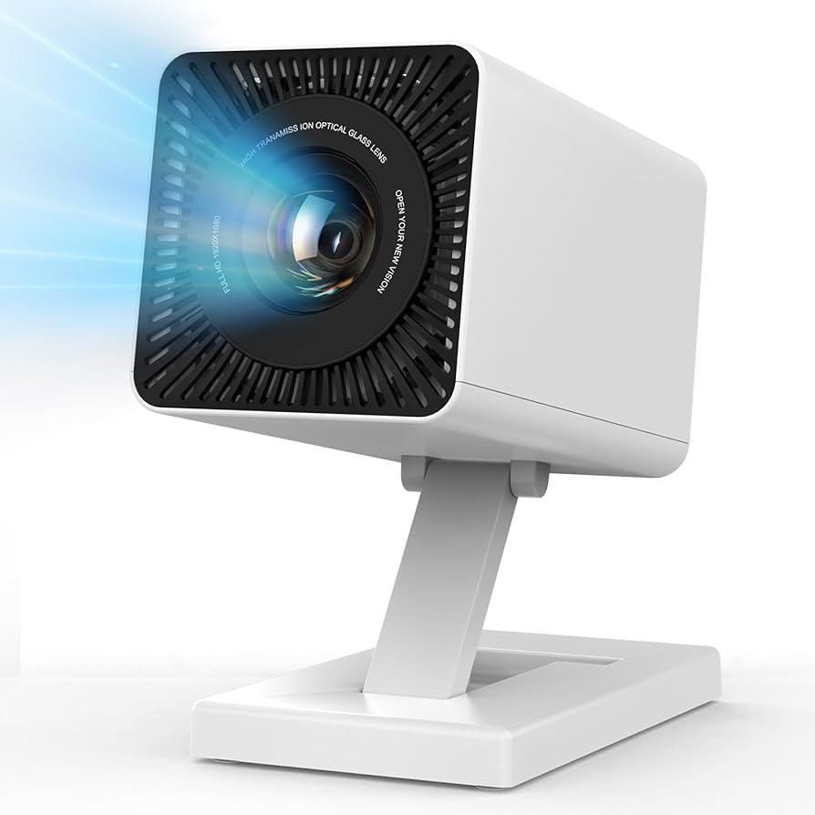 Mini Projector, 4K Portable Video Projector with WiFi6 & Bluetooth 5.4, 150 ANSI Lumen, Automatic... | Amazon (US)