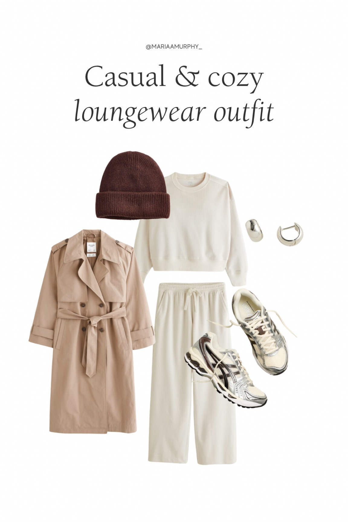 Causal and cozy loungewear outfit! Matched set, countless ways to wear!

#LTKFindsUnder100 #LTKShoeCrush #LTKStyleTip