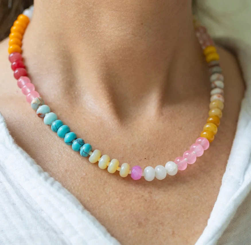 Forever Young Gemstone Necklace | Bracelet and Necklace Set | Erin McDermott Jewelry