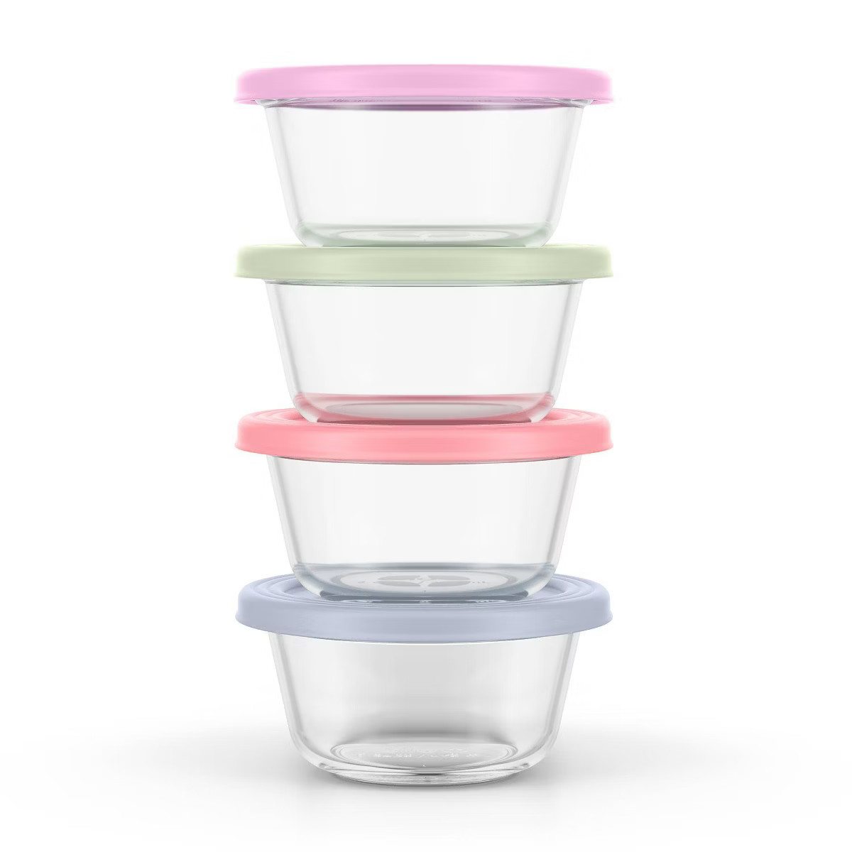 Ello Everyday 4pk 2c Round Food Storage Container Set | Target