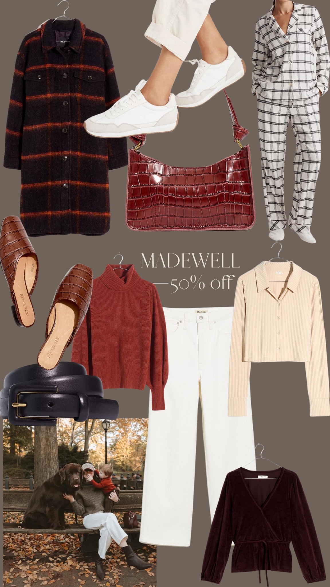 Madewell 50-60% off cyber sale - denim, sweater, sneakers, belt, pajamas, coat 

#LTKsalealert #LTKCyberweek