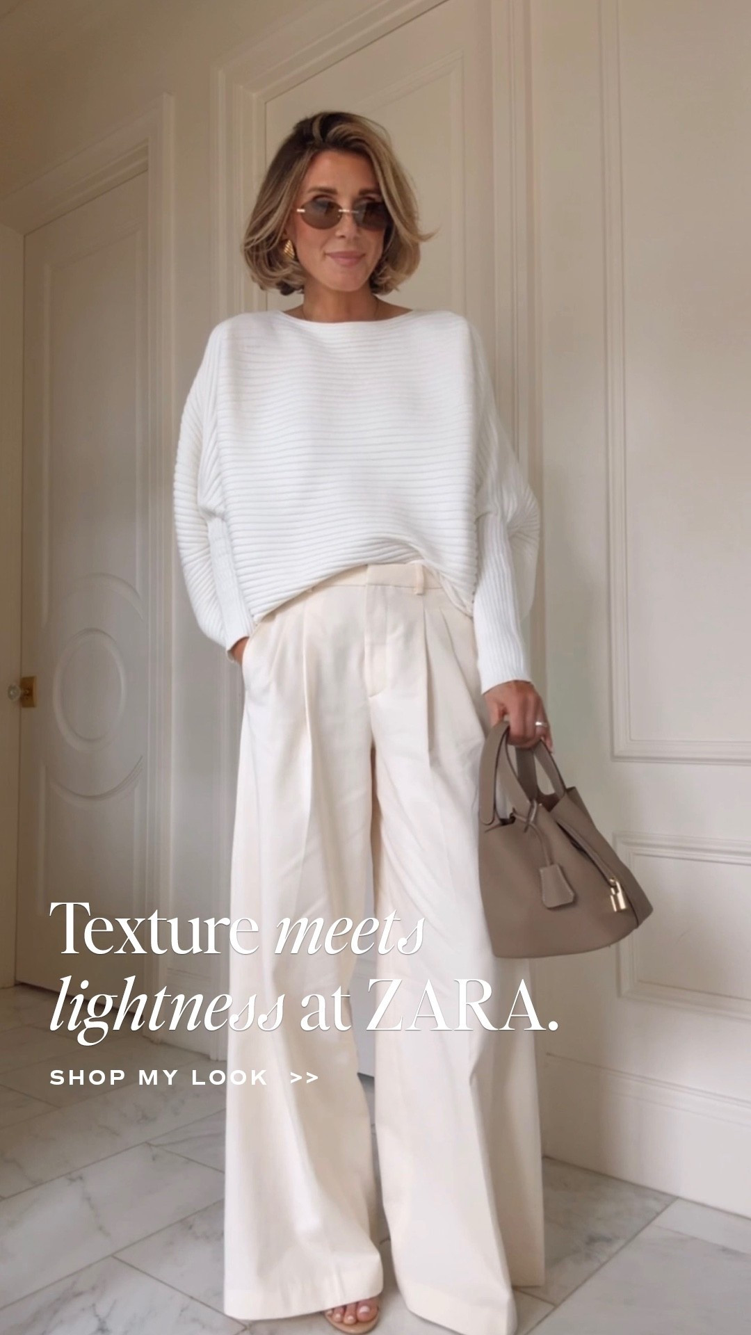 @Zara spring new arrivals are so good this season 🤍 Wearing S in tops + XS in bottoms.

#LTKootd