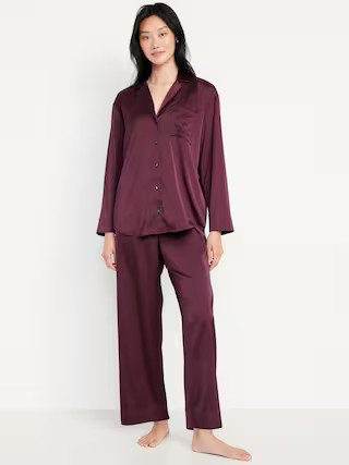 Satin Pajama Pant Set | Old Navy (US)