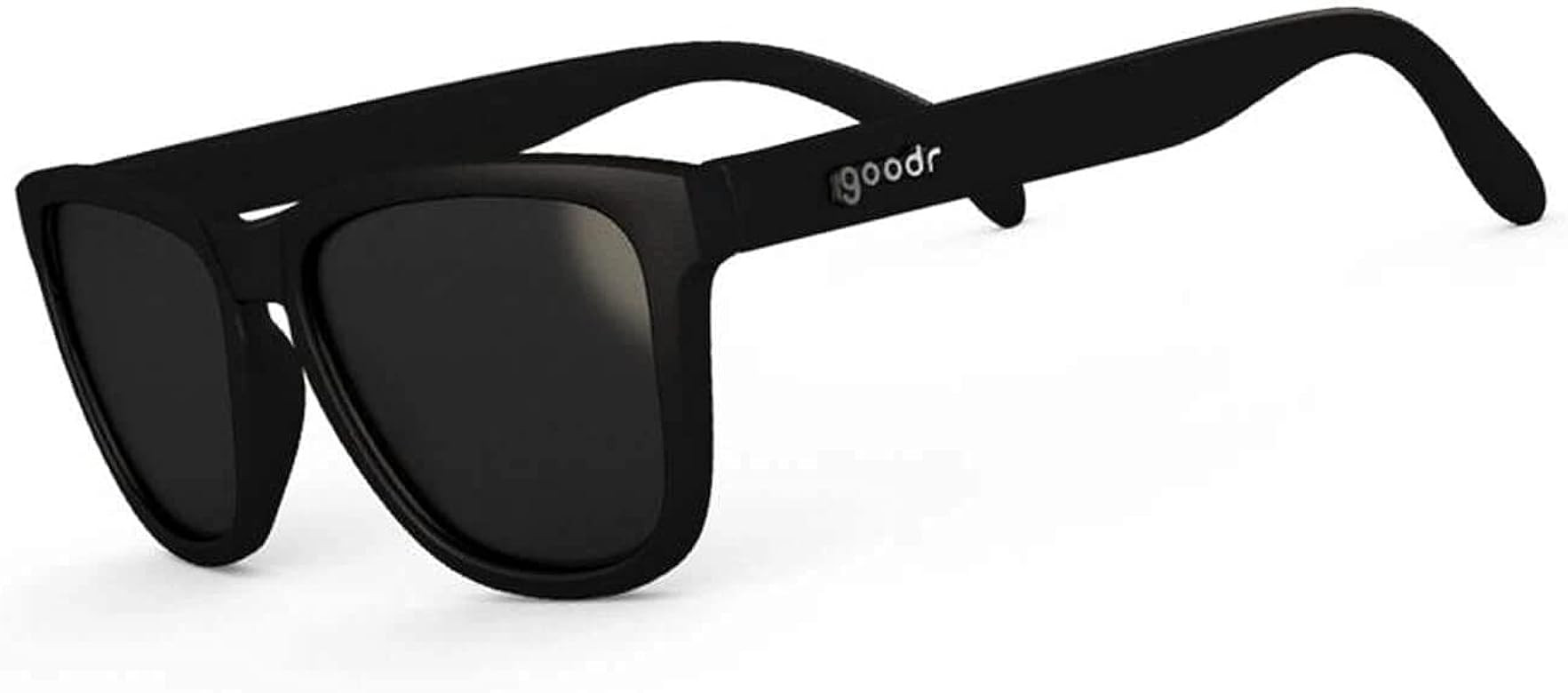 goodr RUNNING SUNGLASSES - (Black w/Black Lens) | Amazon (US)
