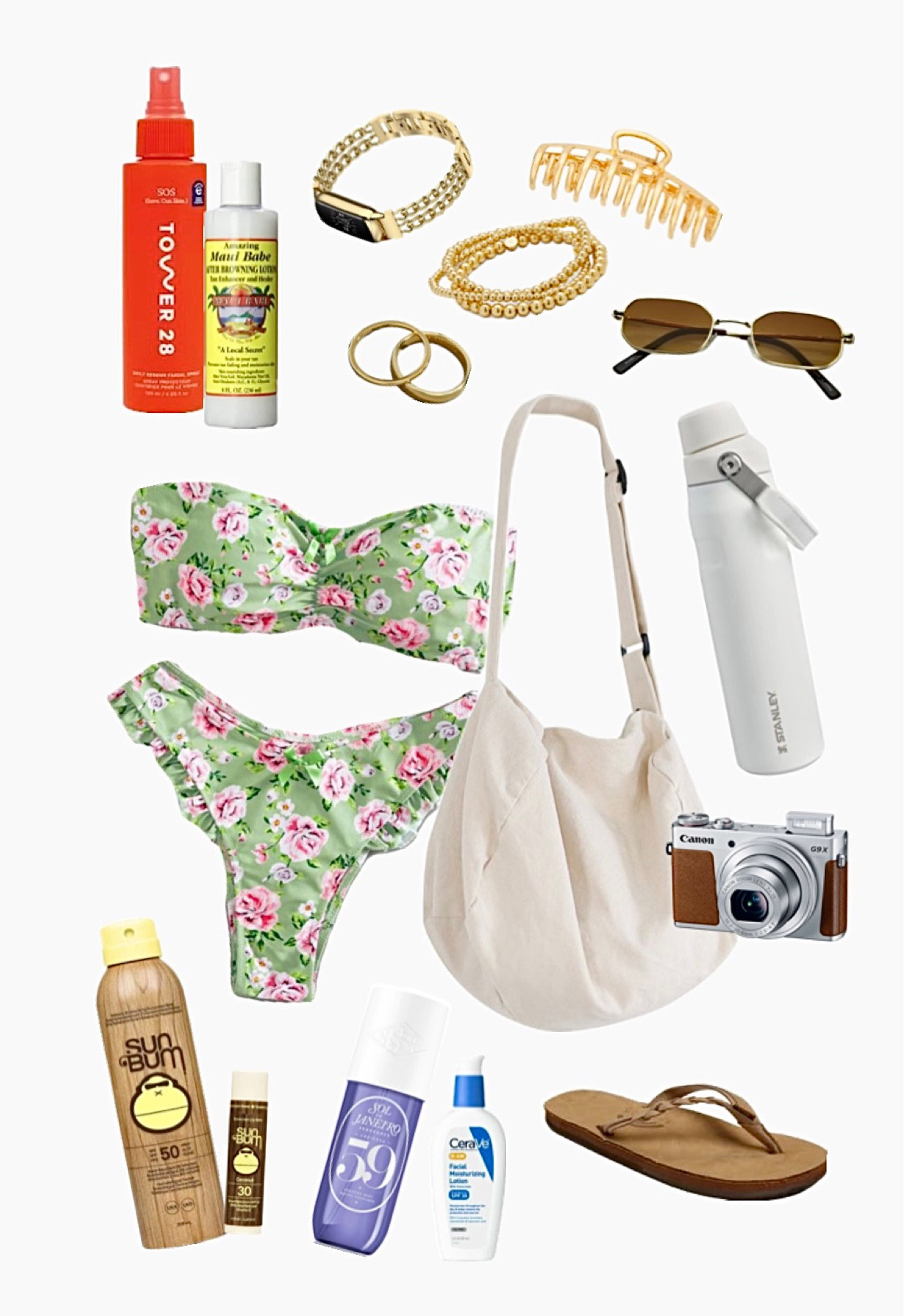 My beach and pool necessities! 🤞🏼🌾🥥  #beach #pool #summer #whatsinmybag

#LTKfindsunder50 #LTKSeasonal #LTKswim