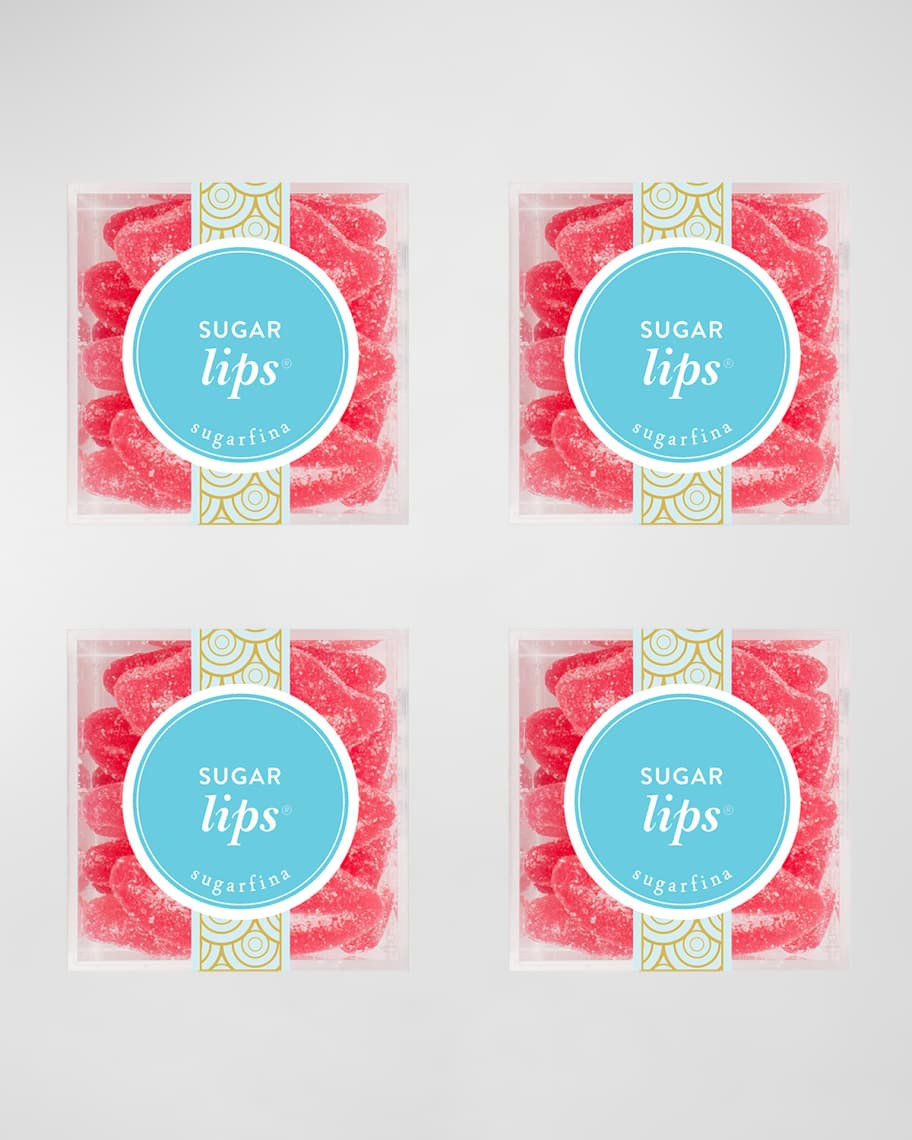 Sugarfina Sugar Lips Small Cube 4-Piece Kit | Neiman Marcus