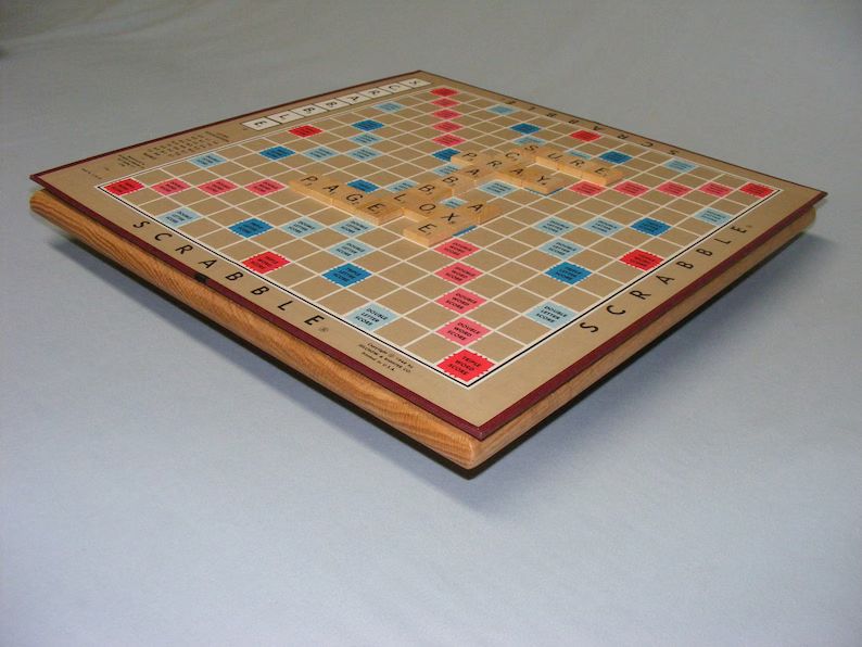 For Board Games Square Hard Wood Lazy Susan Turn Table Display | Etsy | Etsy (US)