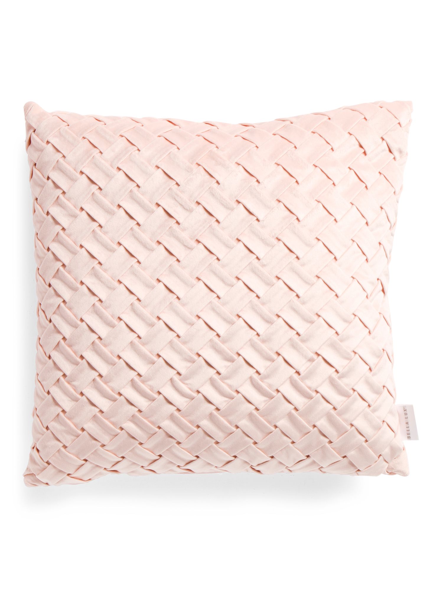 20x20 Basket Pleat Velvet Pillow | TJ Maxx