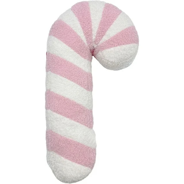 Christmas Pillows Christmas Candy Cane Throw Pillows Red and White Christmas Decorations Cute Flu... | Walmart (US)