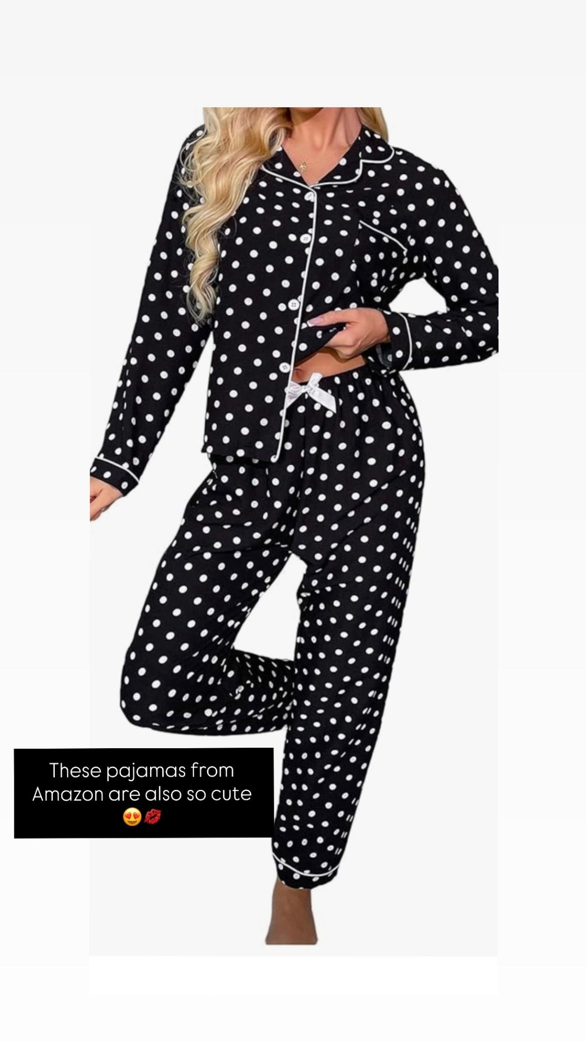 Cute polka dot pajamas 💌💋



#LTKValentine #LTKootd #LTKMidsize