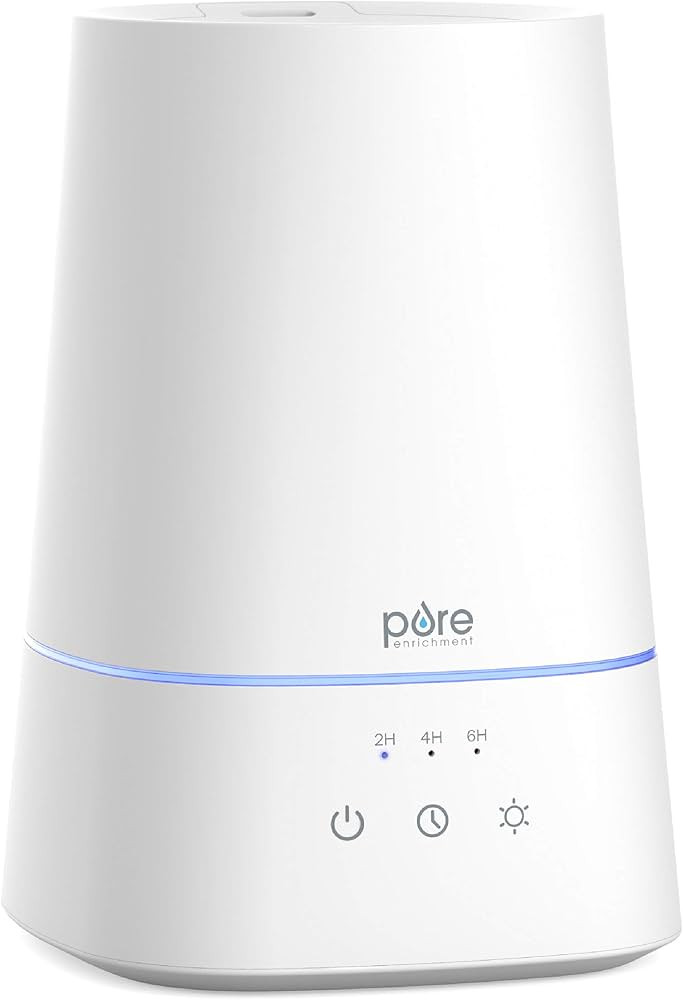 Pure Enrichment HUME Max - Easy Top-Fill Ultrasonic Cool Mist Humidifier, 3.7-L (1 Gallon) Water ... | Amazon (US)