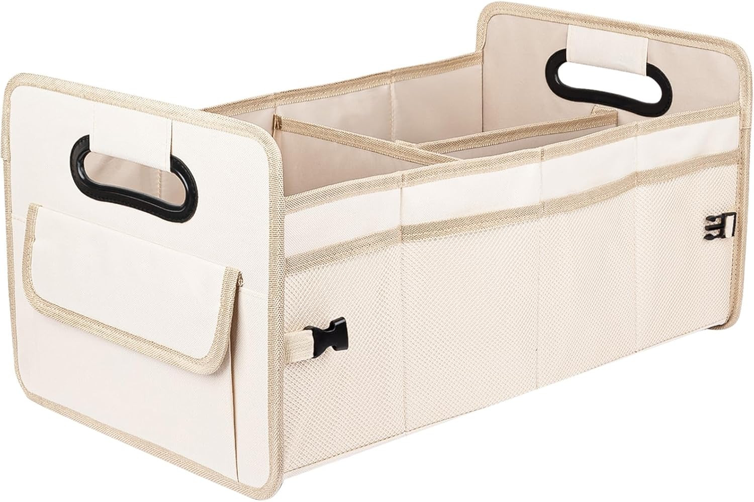 JiatuA Car Trunk Organizer, Car Organizers and Storage Collapsible Multi Compartment Container Bo... | Amazon (US)