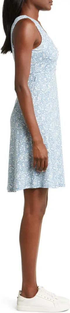 Rosemarie Floral Sleeveless Fit & Flare Dress | Nordstrom