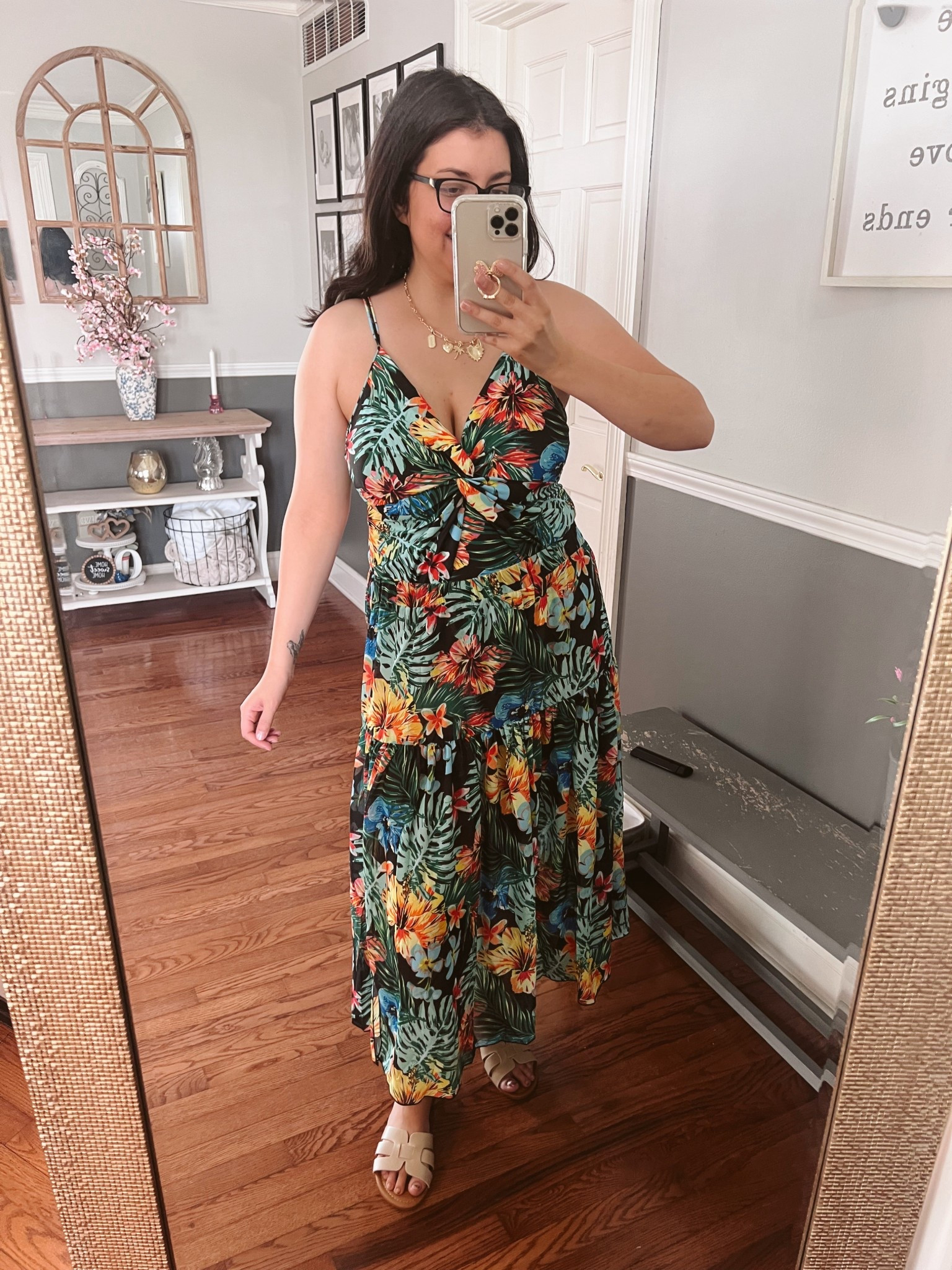 One piece swim with skirt cover up. Perfect for vacation. 

#LTKMidsize #LTKSwim